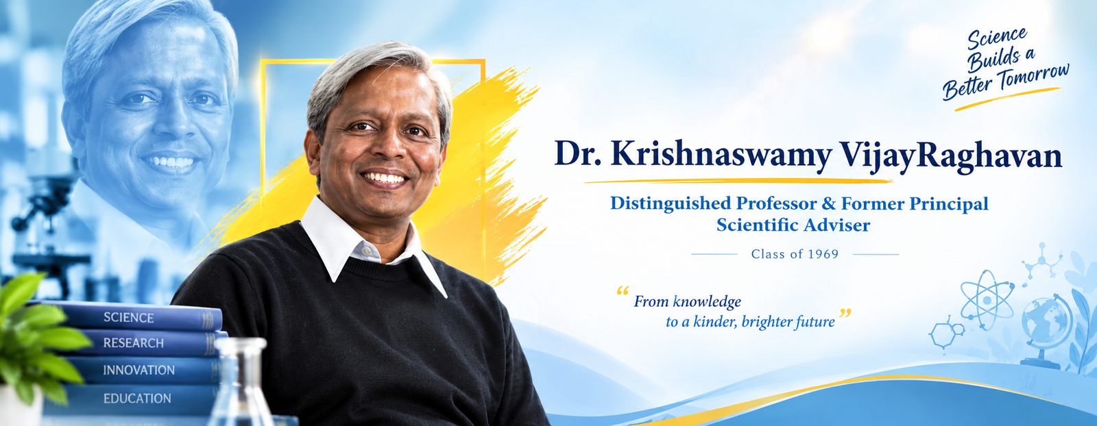 Alumni MSM school Gurugram - Dr_Krishnaswamy_VijayRaghavan