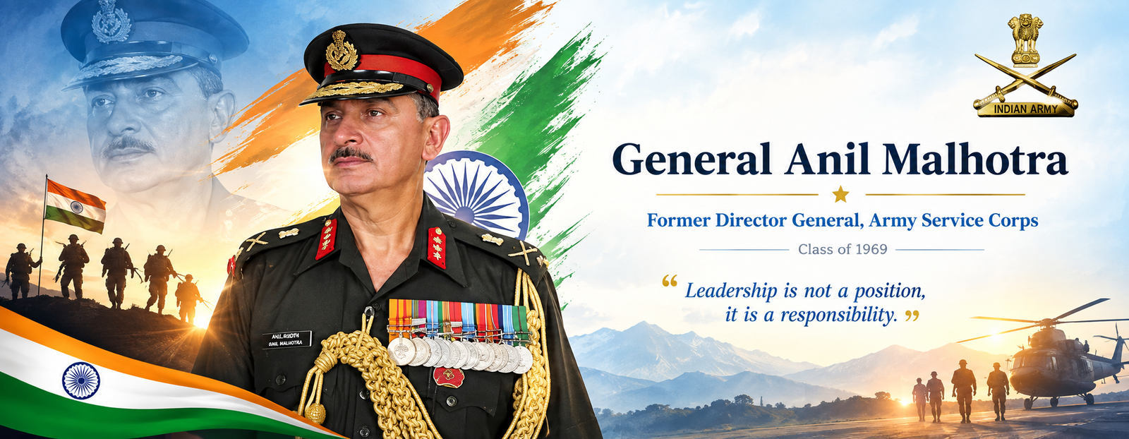 Alumni MSM school Gurugram - General_Anil_Malhotra