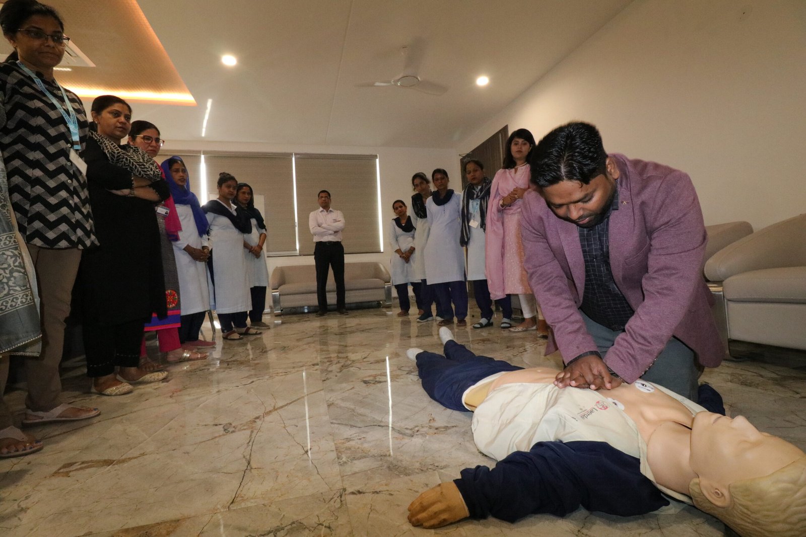 First Aid Awareness Session At Msmg 2